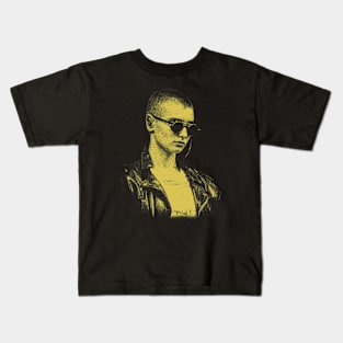 Yellow Vintage Sinead O'Connor Kids T-Shirt